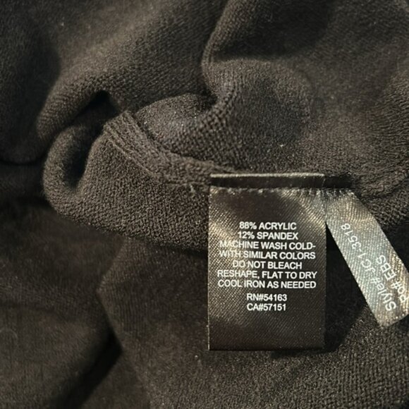 Jessica Howard Flared Sleeve Midi Dress Size 3X New Stretchy White Design Neck - Picture 7 of 8